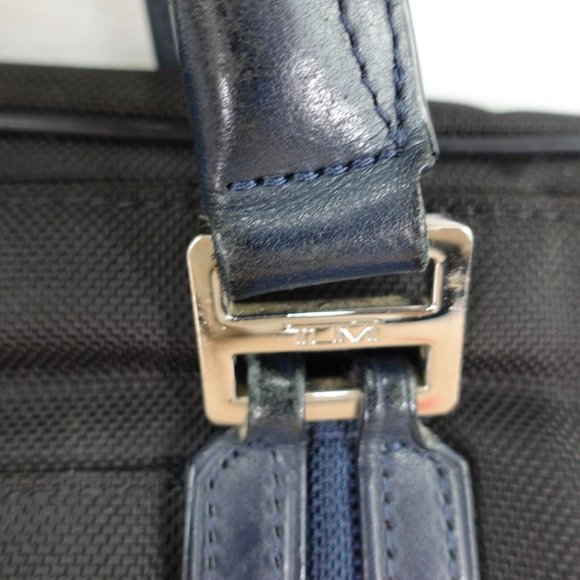 TUMI Bag Adult Black Briefcase Document Purse Japanese Messenger Nylon Business - Picture 12 of 16